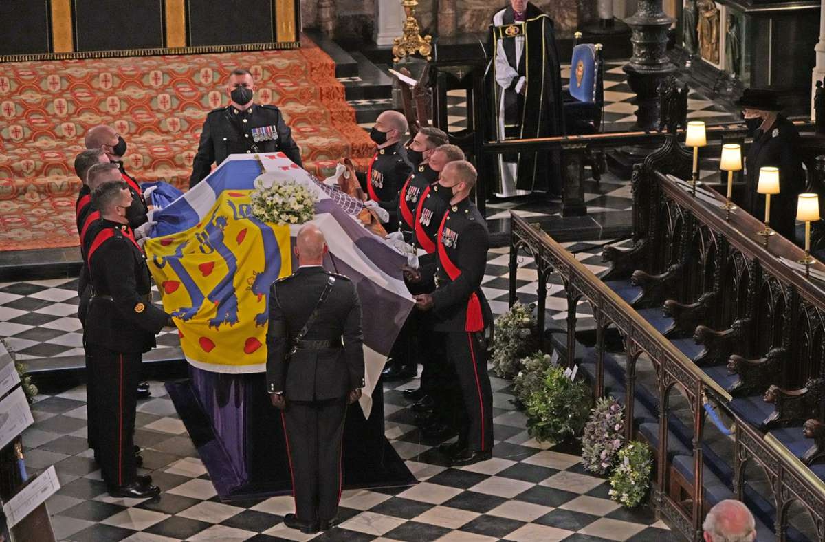 Großbritannien nimmt Abschied von Prinz Philip – coronabedingt im kleinen Kreis. Foto: dpa/Yui Mok