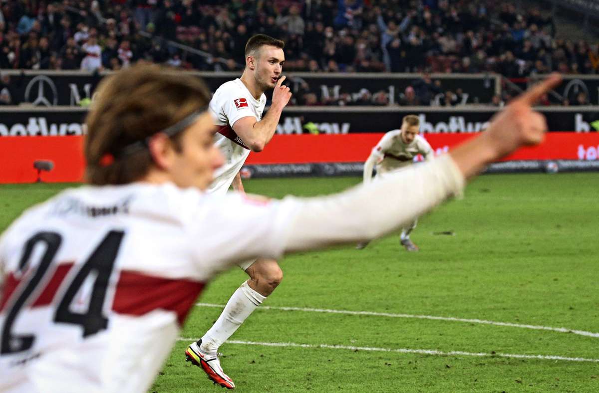VfB Stuttgart gegen Borussia Mönchengladbach: Dieses VfB-Trio macht Hoffnung