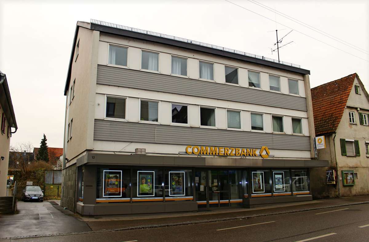 Immobilie in Filderstadt: Bankfiliale macht zu – und dann?