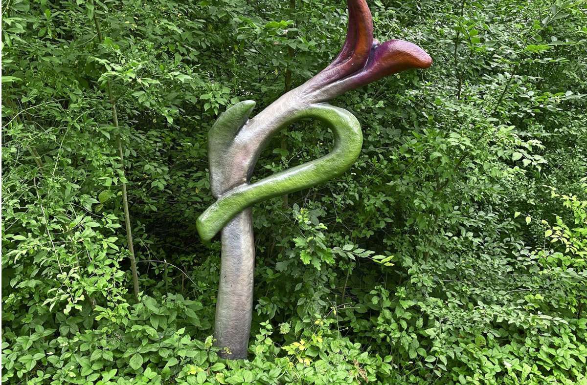 Kunst in der Natur: Bäurle-Skulpturen am Wegesrand