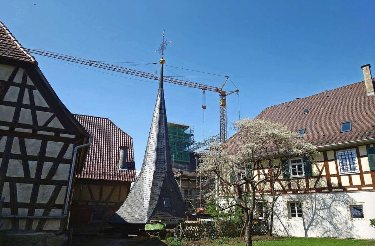 Schiefer Kirchturm von Mötzingen: Schluss mit Mötzingens schiefem Turm