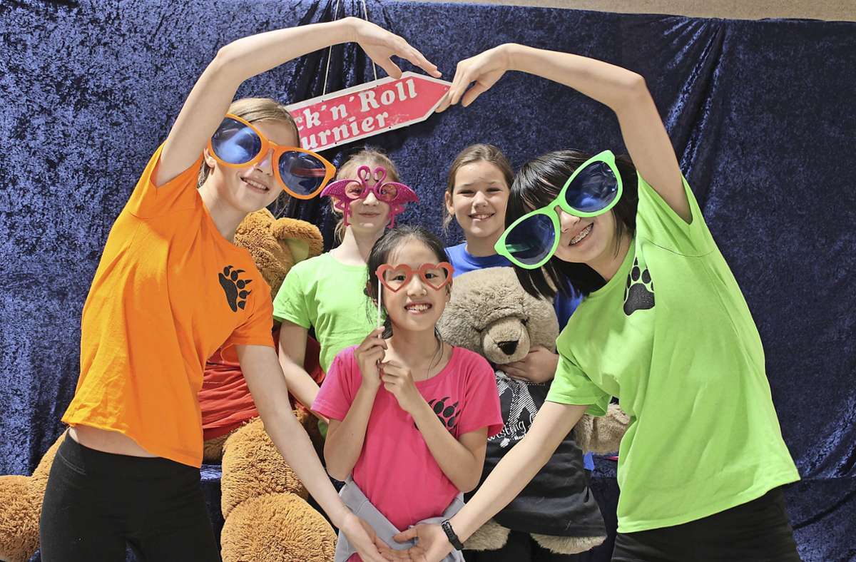 Auch die Jugendgruppe „Mini Grizzlies“ mit Kindern  ab 10 Jahren zeigt tollen Tanzsport. Foto: red