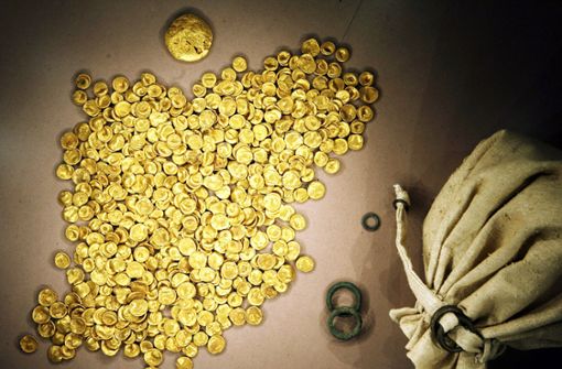 Allein der Materialwert der geraubten Münzen beträgt eine Viertel Million Euro. Foto: dpa/Frank Mächler