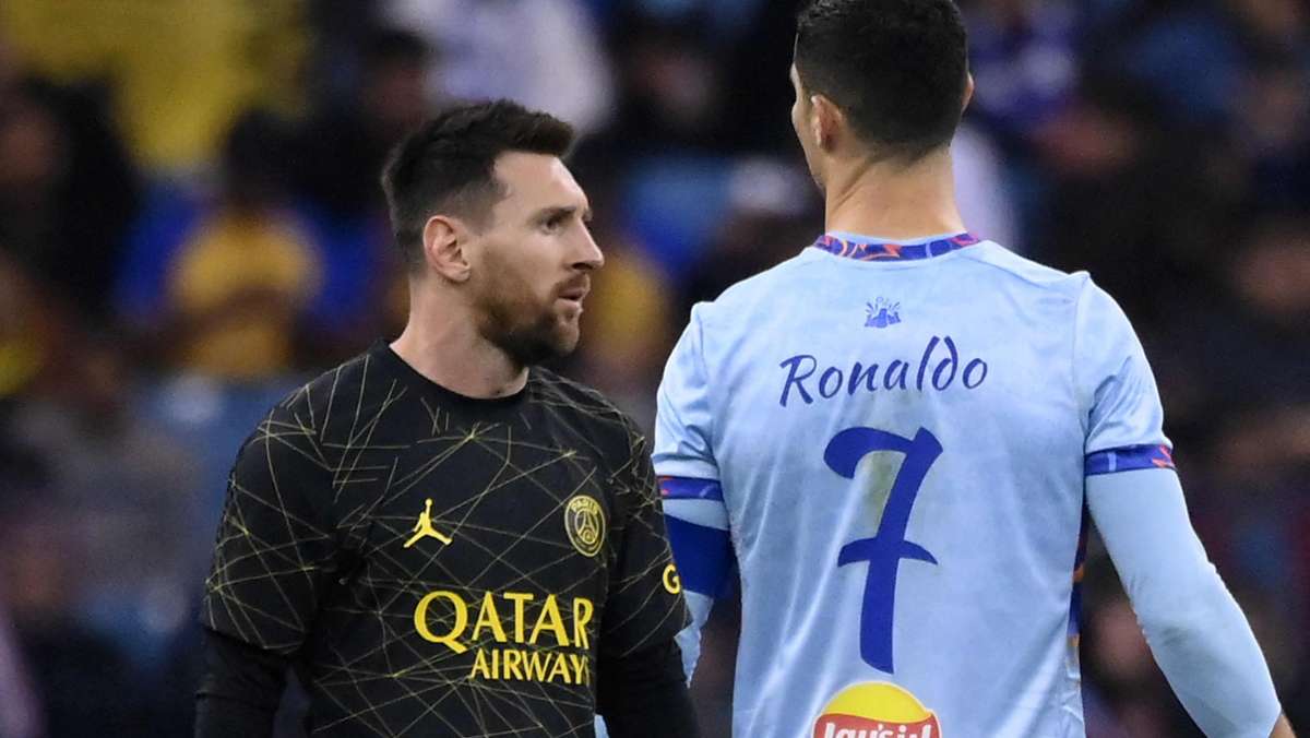 Testspiel PSG gegen saudische Klubs: Messi gewinnt bei Fußball-PR-Spektakel gegen Ronaldo