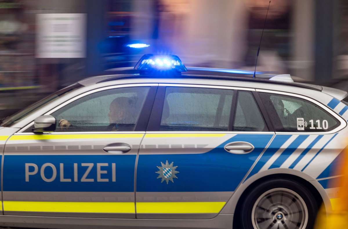 Polizeieinsatz bei Ulm: Verfolgungsjagd endet mit Unfall