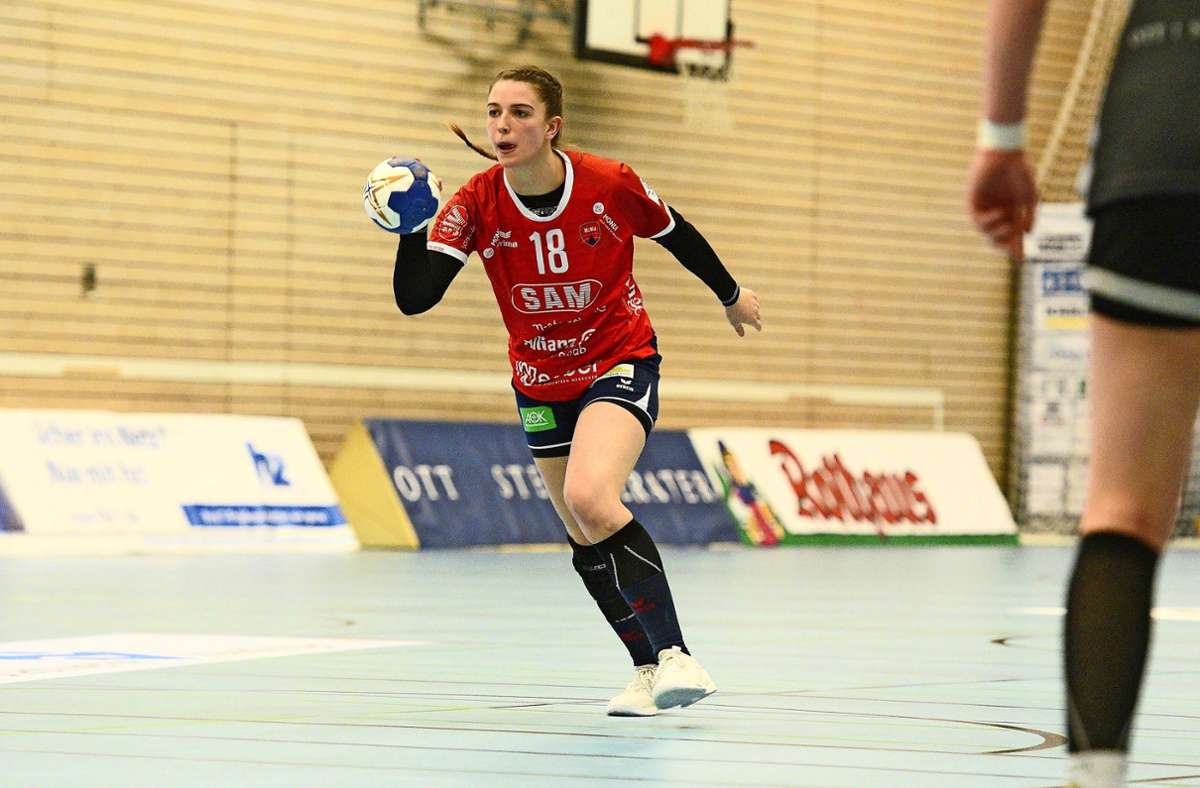 2. Handball-Bundesliga Frauen: SG H2Ku Herrenberg bangt um Lea Neubrander