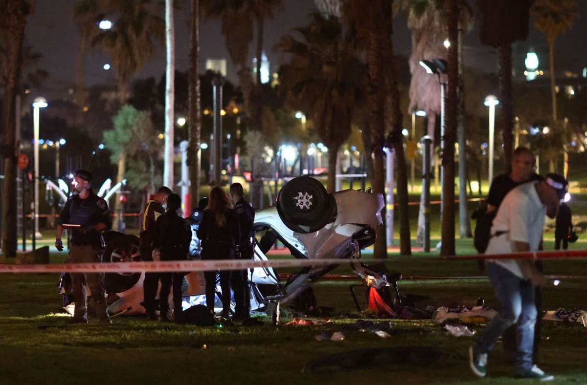 Tel Aviv: Toter und Verletzte bei mutmaßlichem Anschlag