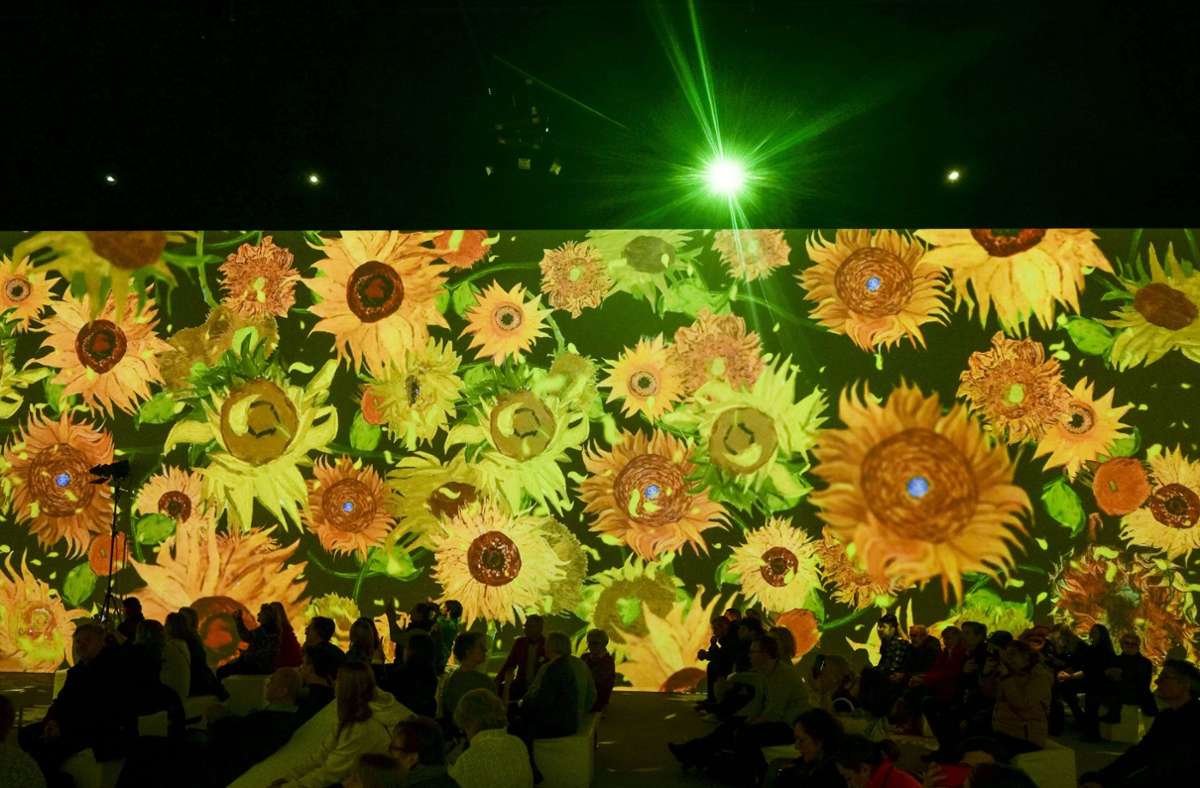 Sonnenblumen: ein Motiv, das eng verknüpft mit Van Gogh ist.