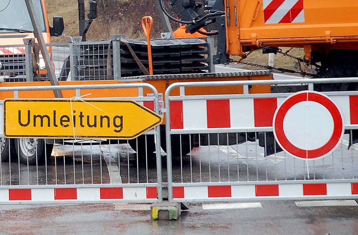 Böblingen: Mehrere Straßen werden nächste Woche gesperrt