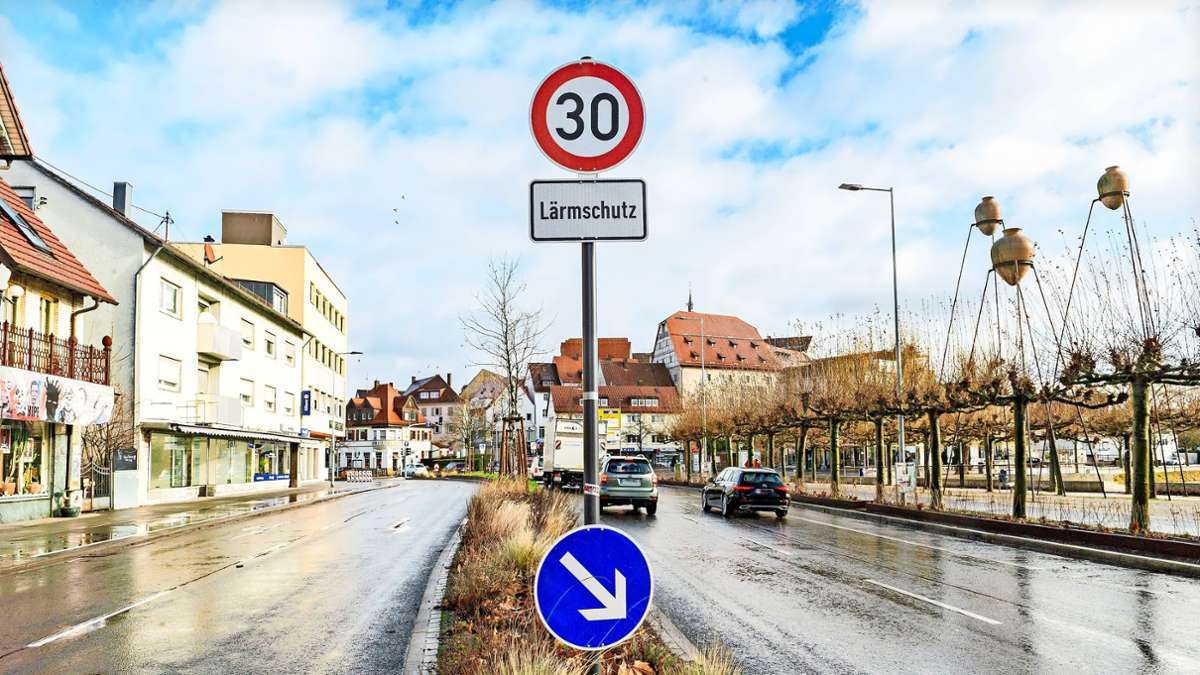 Tempo 30 in Böblinger Innenstadt sorgt für Ärger: Viel Lärm um den Lärmschutz