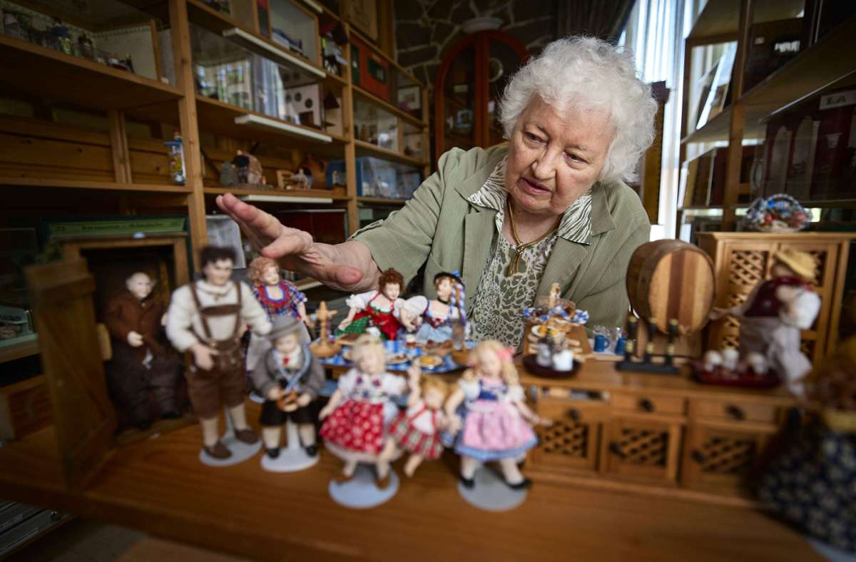 Sammlerin aus Schorndorf: Großes  Herz  für kleine Puppen