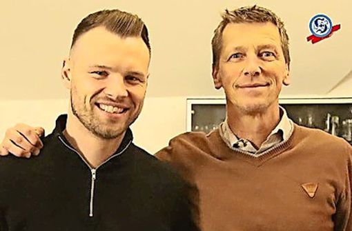 Unterstützung für Thomas Dietsche (re.): Bastian Bothner steigt ab Sommer beim VfL Sindelfingen in die sportliche Leitung mit ein. Foto: VfL