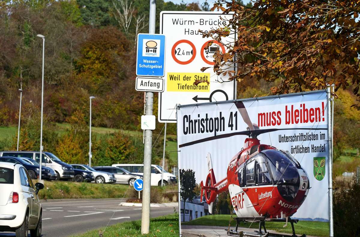 Petition für Hubschrauber erfolgreich: Genügend Stimmen für Christoph 41