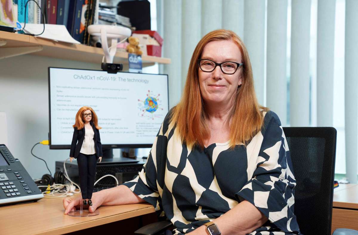 AstraZeneca-Entwicklerin Sarah Gilbert: Impfstoff-Forscherin  wird zur Barbie