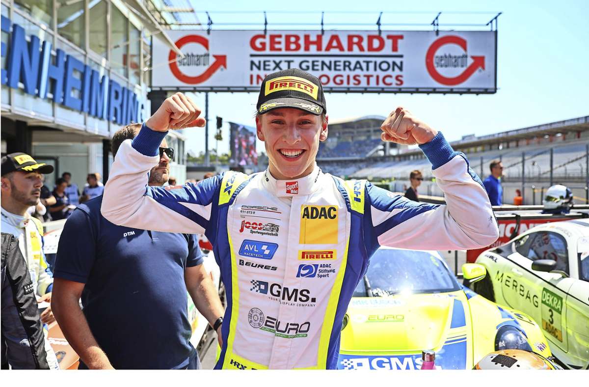 Motorsport: Erster Sieg für Finn Gehrsitz aus Steinenbronn im ADAC GT Masters