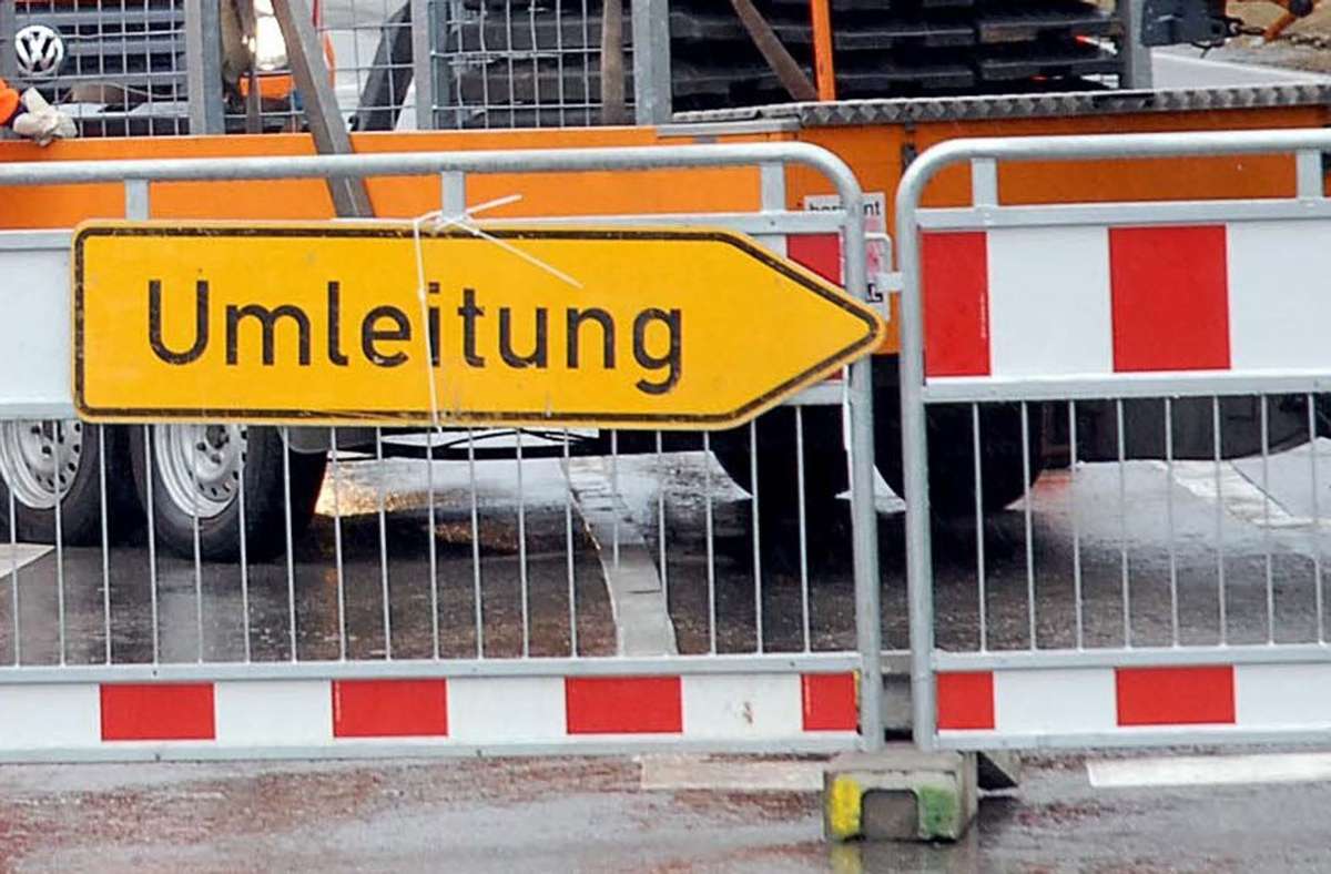 Dagersheim: Zwei Gassen und Hauptstraße gesperrt