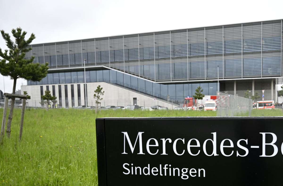 Schüsse bei Mercedes in Sindelfingen: Es ist nicht der erste gewaltsame Angriff auf dem Werksgelände