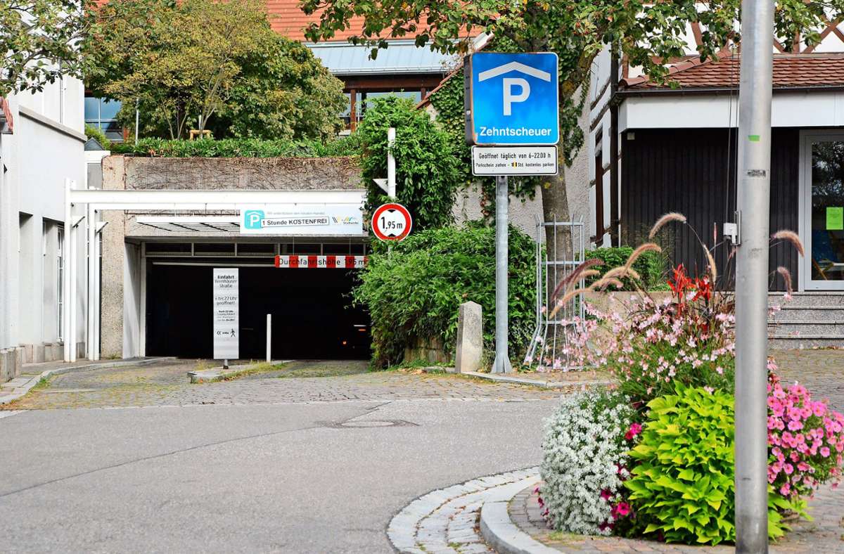 Parkplätze in Echterdingen: Kritik am neuen Leitsystem