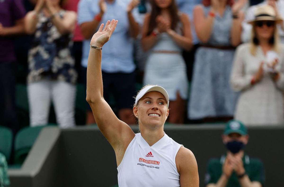 Angelique Kerber in Wimbledon