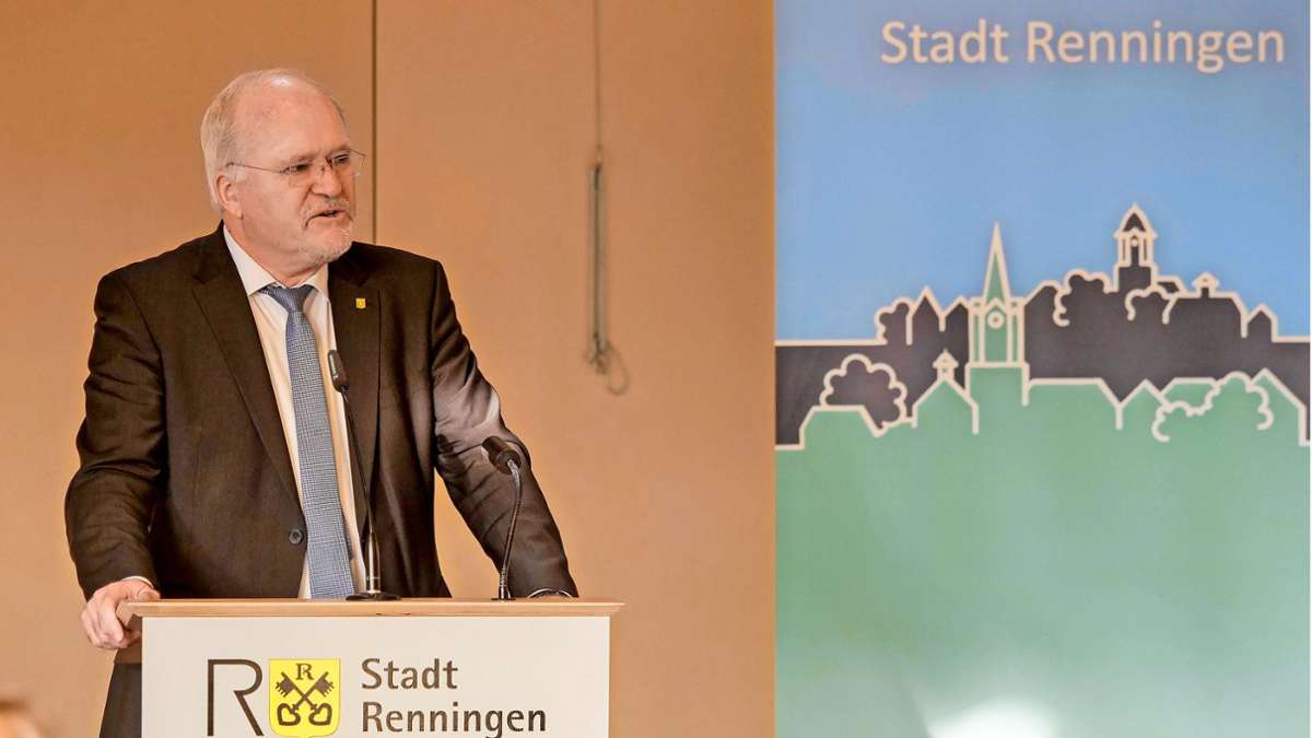Bürgermeisterwahl in Renningen: Wolfgang Faißt verabschiedet sich dieses Jahr
