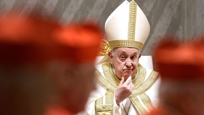 Papst nennt Kritik an Segen für Homo-Paare 