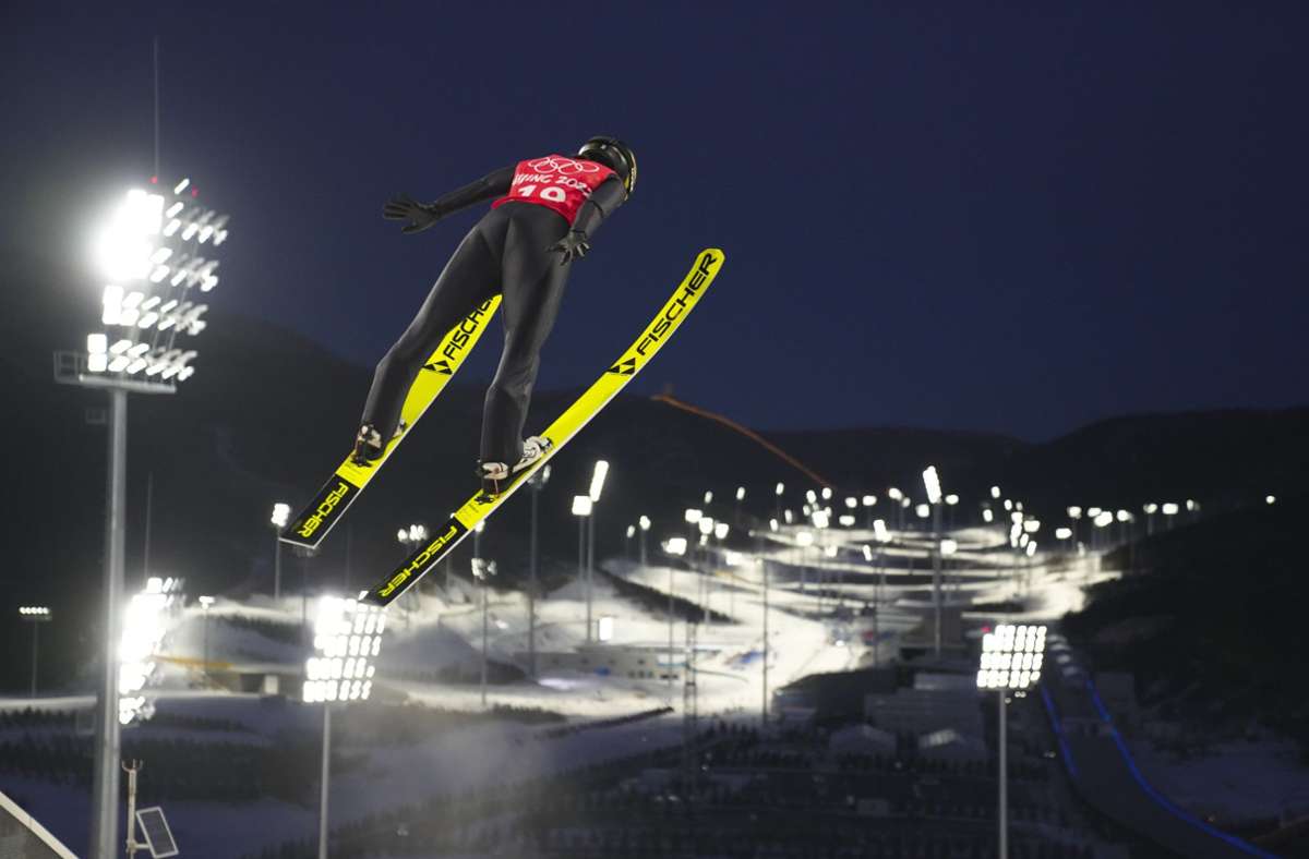 Die deutschen Skispringerinnen und Skispringer gehören in Peking zu den Medaillenanwärtern.
