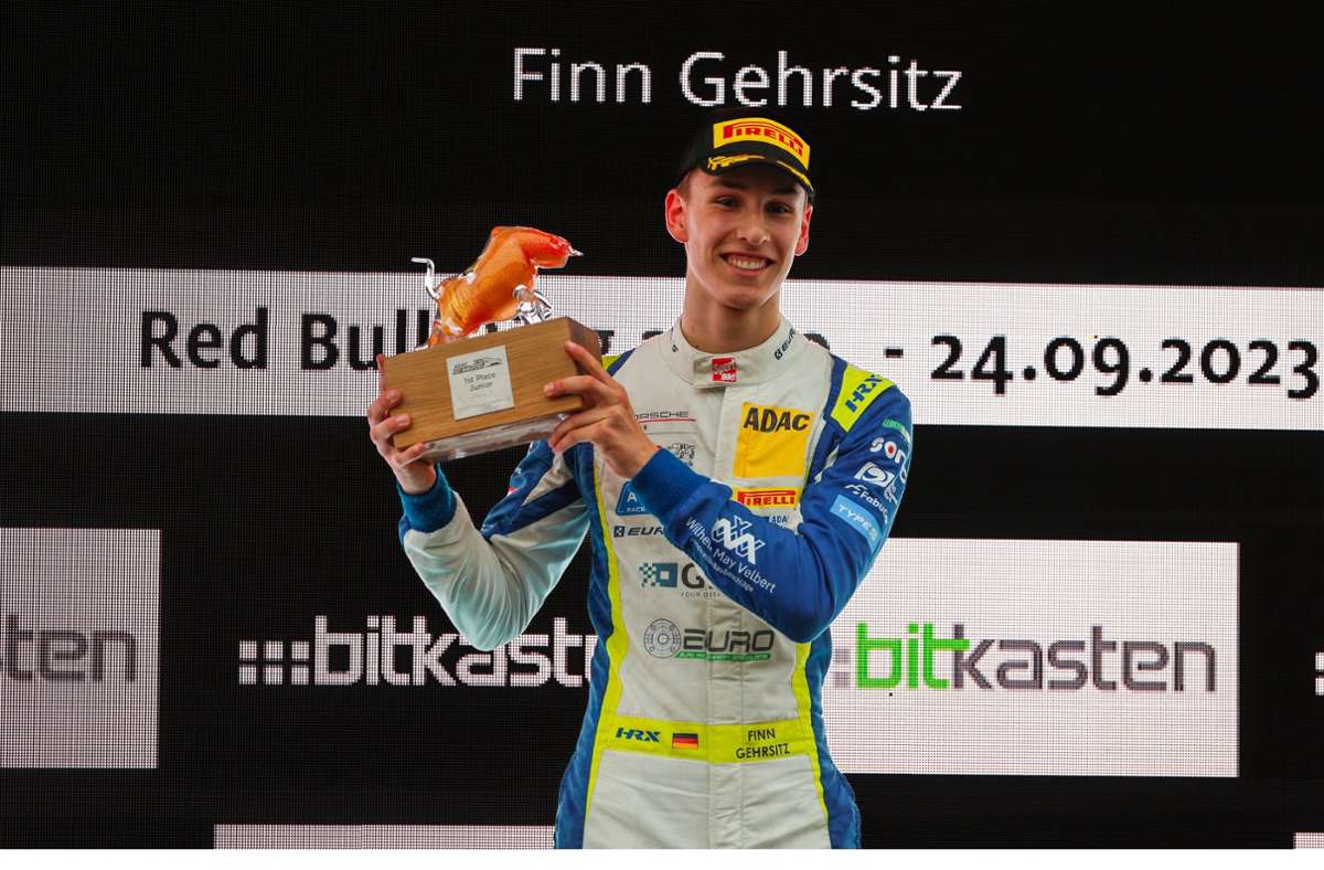 Motorsport: Finn Gehrsitz aus Steinenbronn komplettiert den Doppelsieg