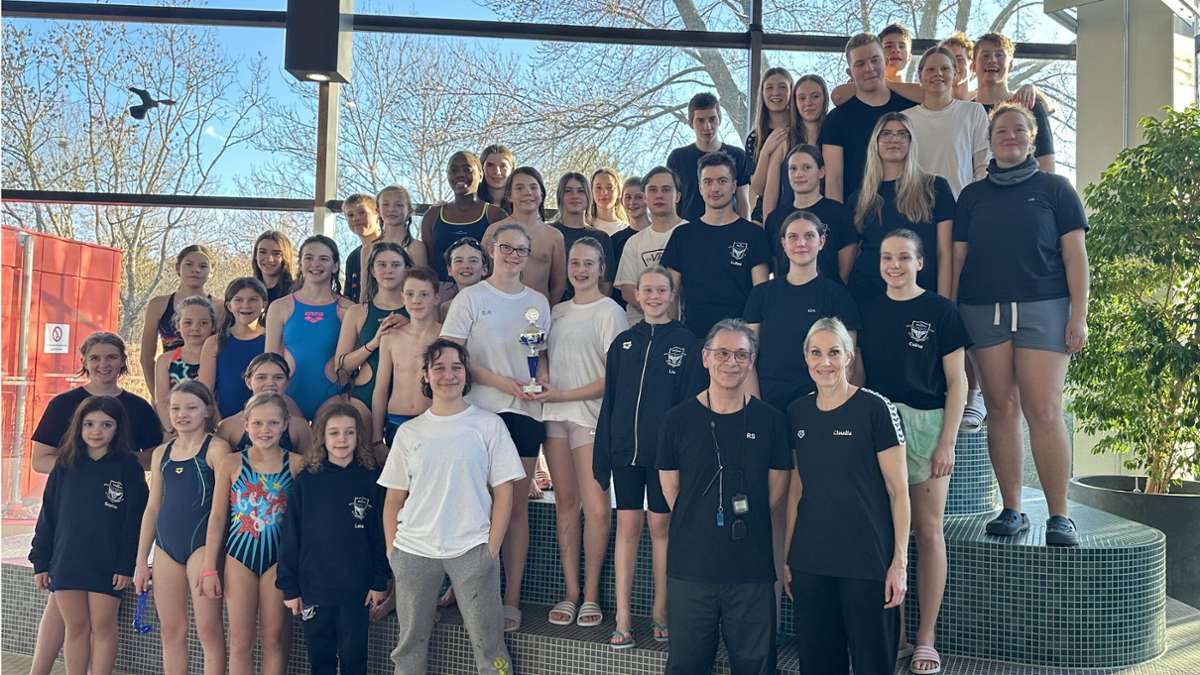 Schwimmen: SV Böblingen verteidigt den Murkenbachpokal erfolgreich