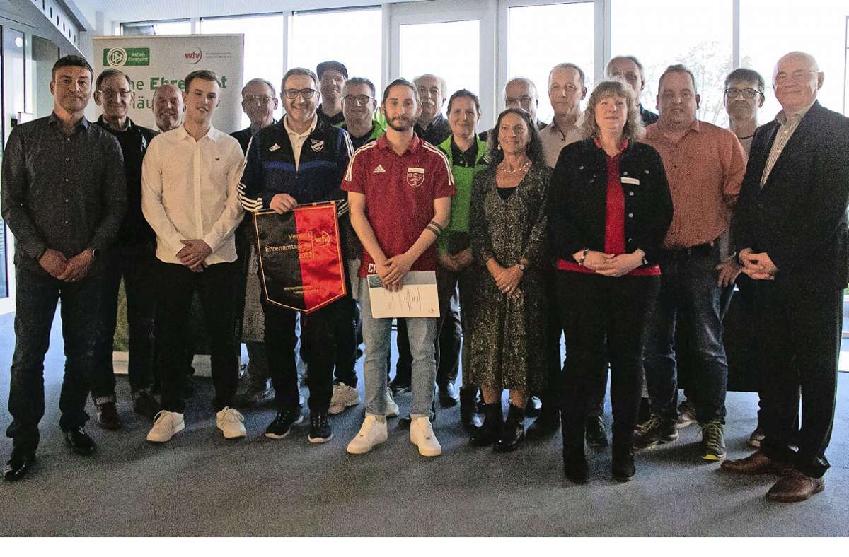 Fußball im Bezirk Böblingen/Calw: Beim zentralen Ehrenamtsabend stehen Vereinsmitarbeiter im Fokus
