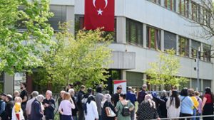 Rund die Hälfte der Türken  in Baden-Württemberg hat gewählt