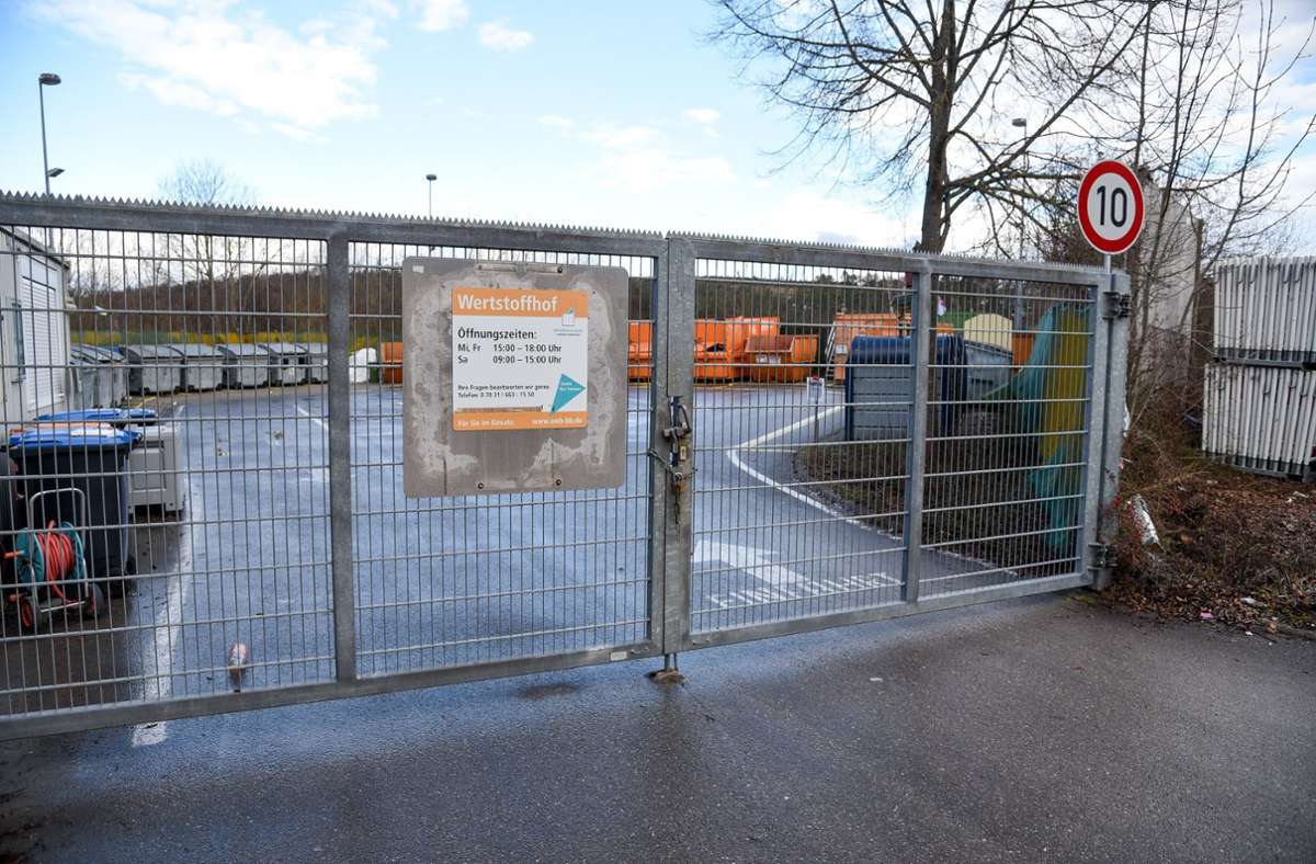 Einschränkung in Grafenau: Wertstoffhof mittwochs geschlossen