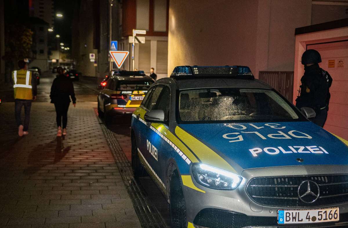 Polizeieinsatz in Heilbronn: Spezialeinsatzkräfte nehmen Mann vorläufig fest