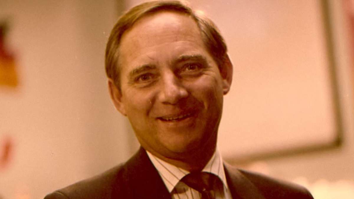 Wolfgang Schäuble 1990.