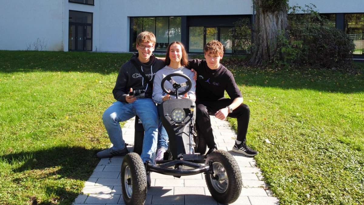 Erfolgsprojekt aus Sindelfingen: Schüler bauen Elektro-Gokart