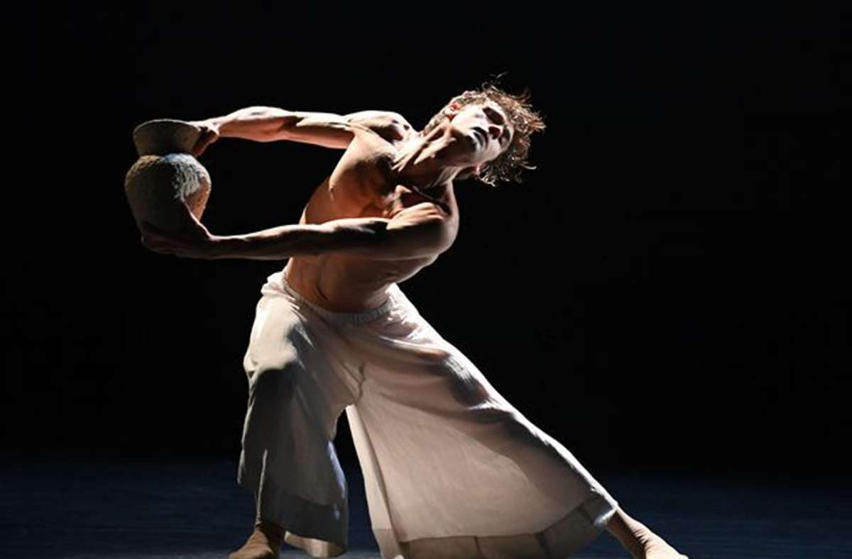 Friedemann Vogel in Alessandro Giaquintos Choreografie „Was bleibet“