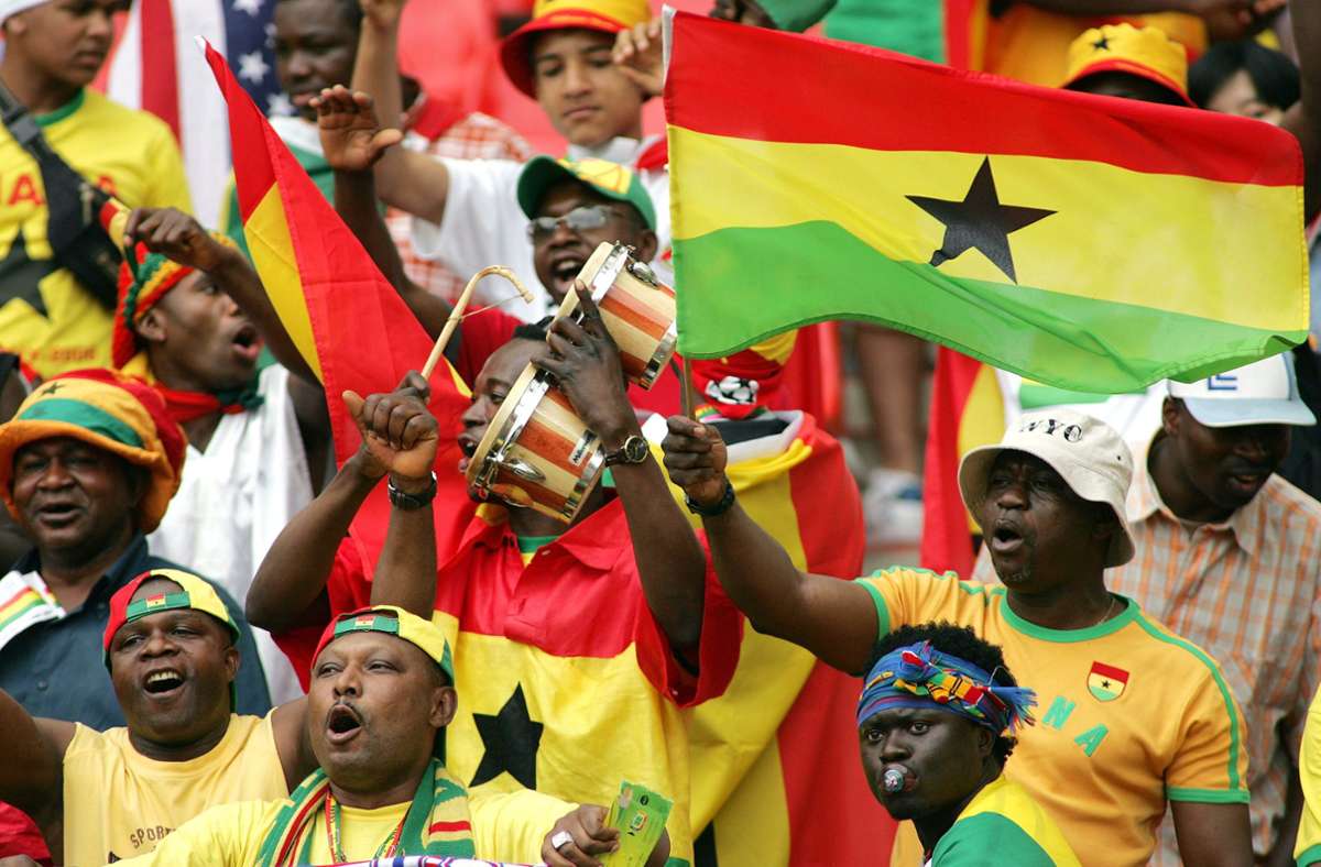 Auch auf  Ghana und seine euphorischen Fans traf Deutschland in der Vorrunde.