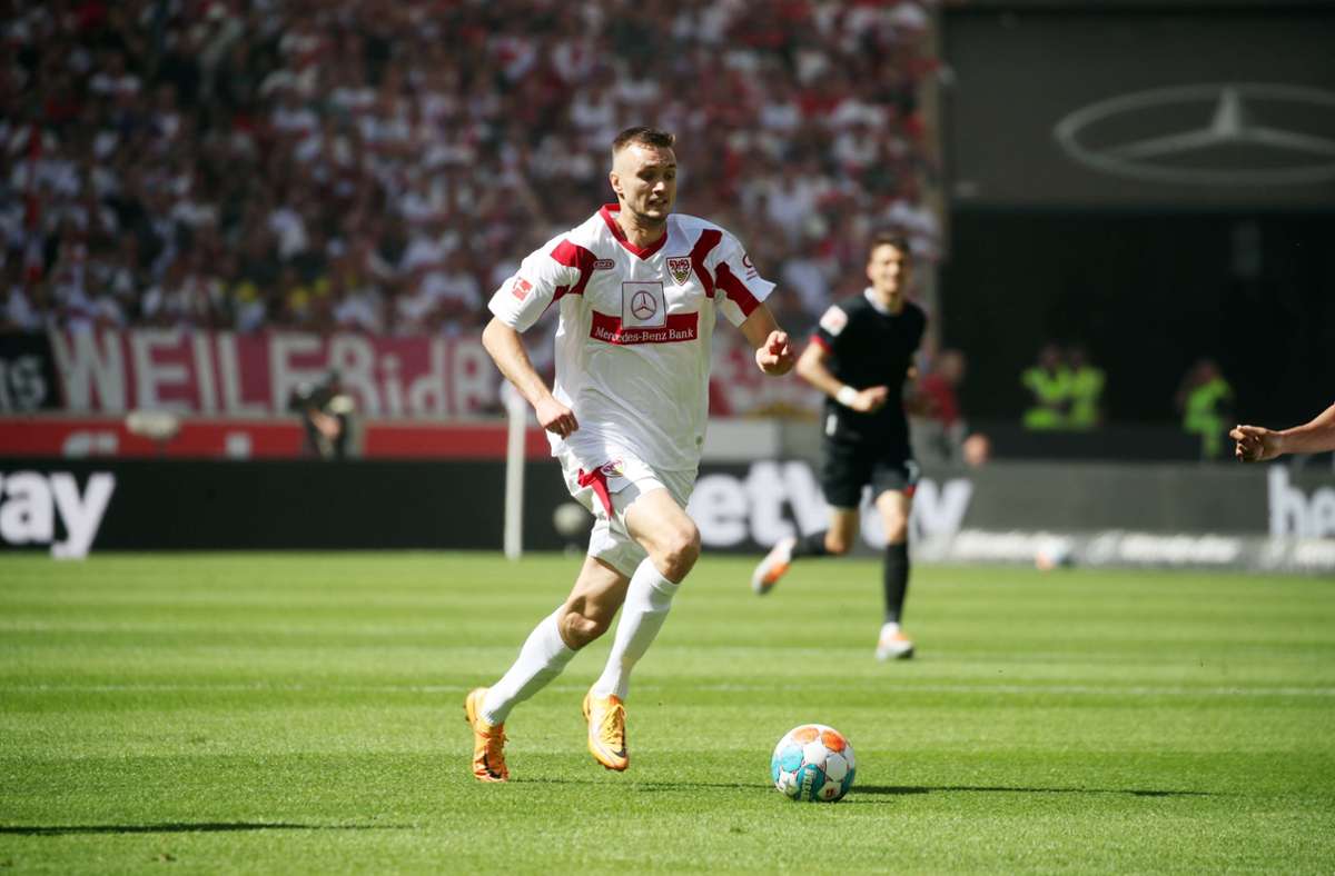 An VfB-Stürmer Sasa Kalajdzic ist auch der FC Bayern München interessiert.