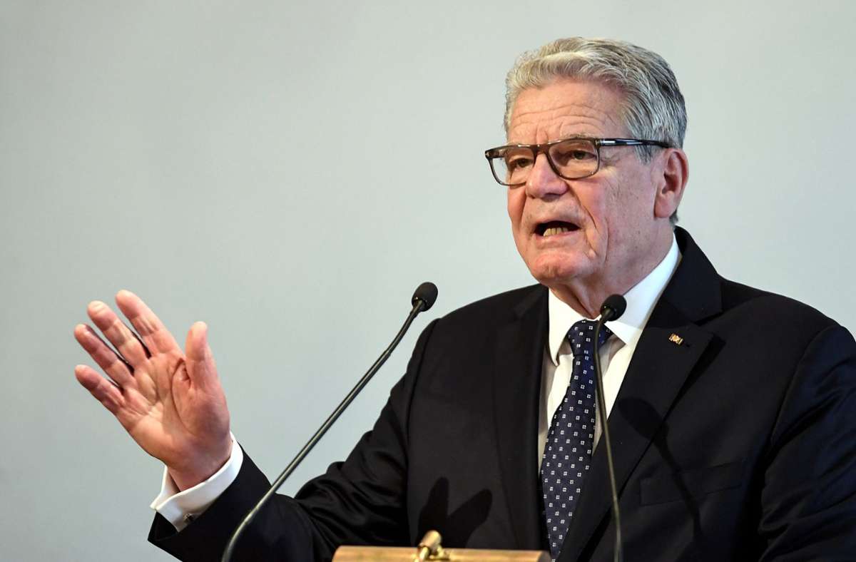 Joachim Gauck: Alt-Bundespräsident nennt Impfgegner Bekloppte