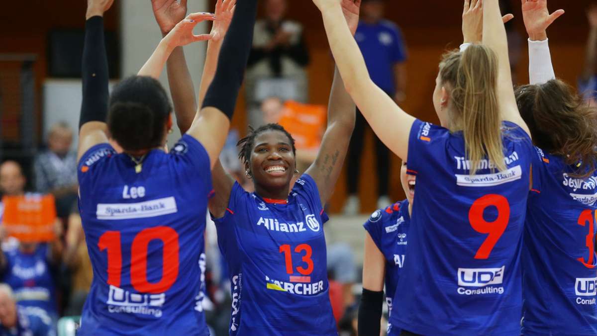 Allianz MTV Stuttgart: Stuttgarts Volleyballerinnen mit einem Auftakt nach Maß