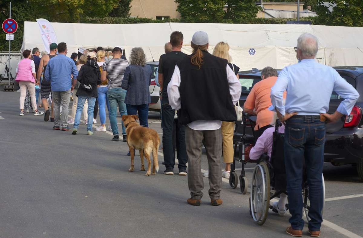 Bundestagswahl in Flutgebieten: Bürger stimmen auch in Zelten ab