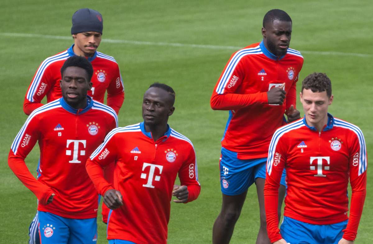 Nach Auseinandersetzung in Kabine: Mané und Sané zusammen beim Bayern-Training