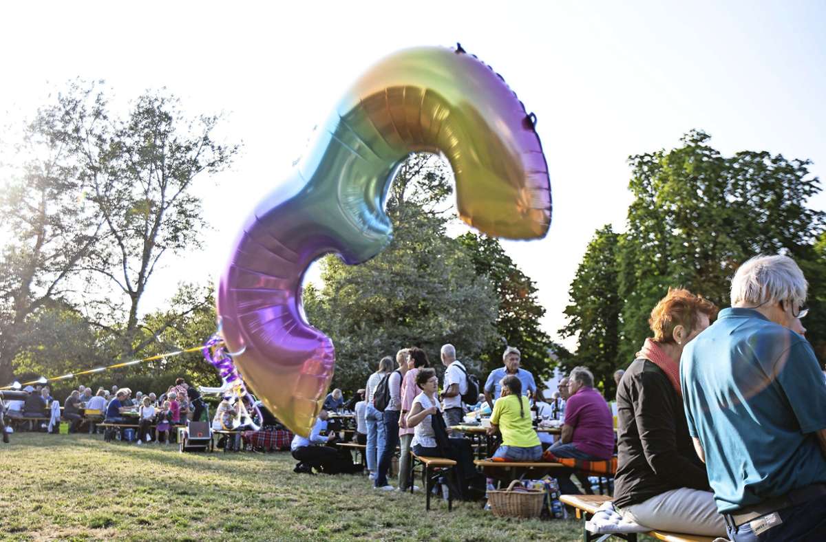 Sindelfinger Kulturfestival: Biennale  endet mit  Bürgerpicknick und Feuerwerk