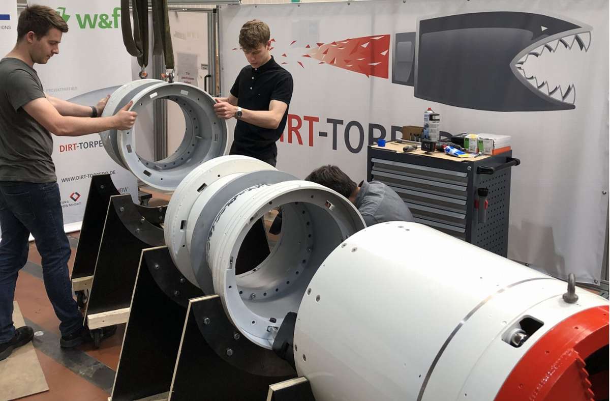 Duale Hochschule Baden-Württemberg: Studenten bauen Tunnelbohrmaschine für Elon Musk