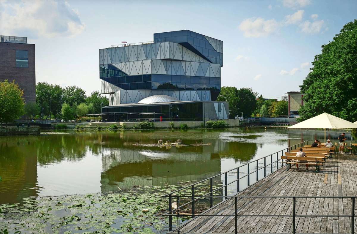 Die neue Experimenta ist nicht nur das größte deutsche Science Center, sondern auch ein architektonisches Glanzlicht. Foto: Simon Granville