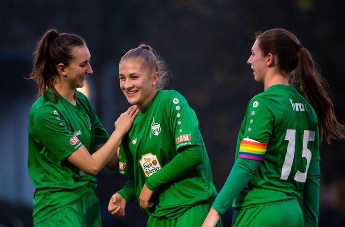 Fußball der Frauen: VfL Herrenberg verabschiedet sich mit Sieg in die Winterpause