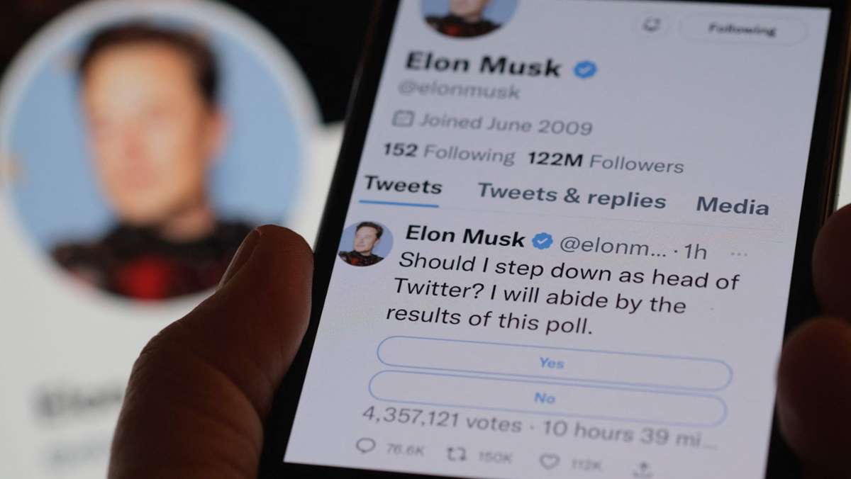 Elon Musk: Twitter-Chef lässt über seinen Rücktritt abstimmen