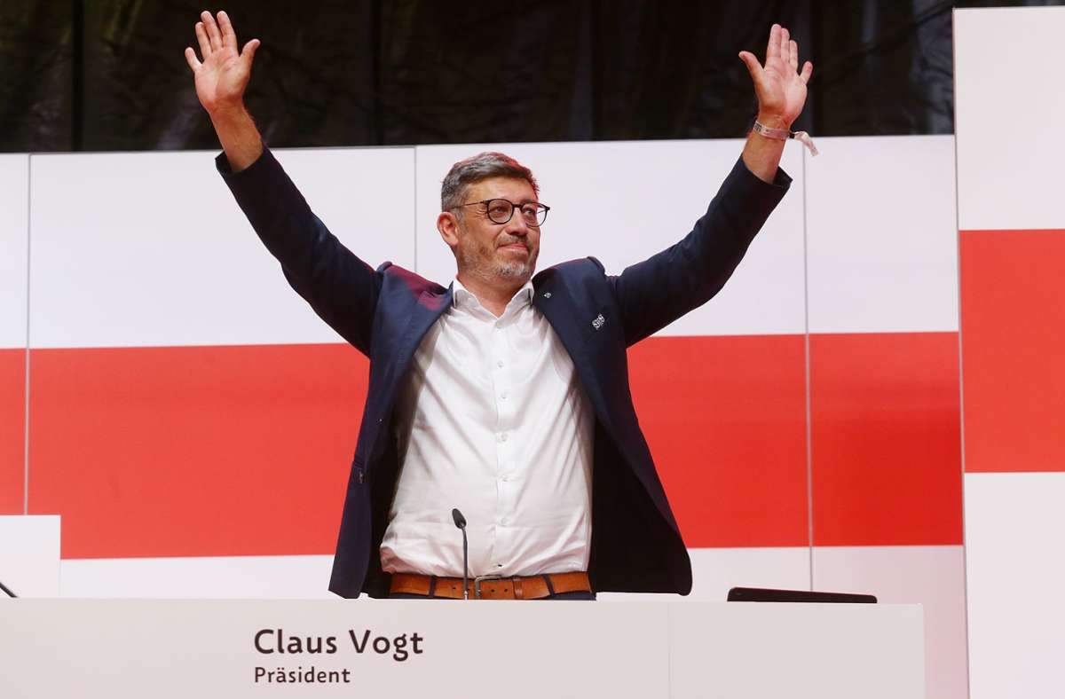 Die Freude bei Claus Vogt ist nach der Wahl natürlich riesig.