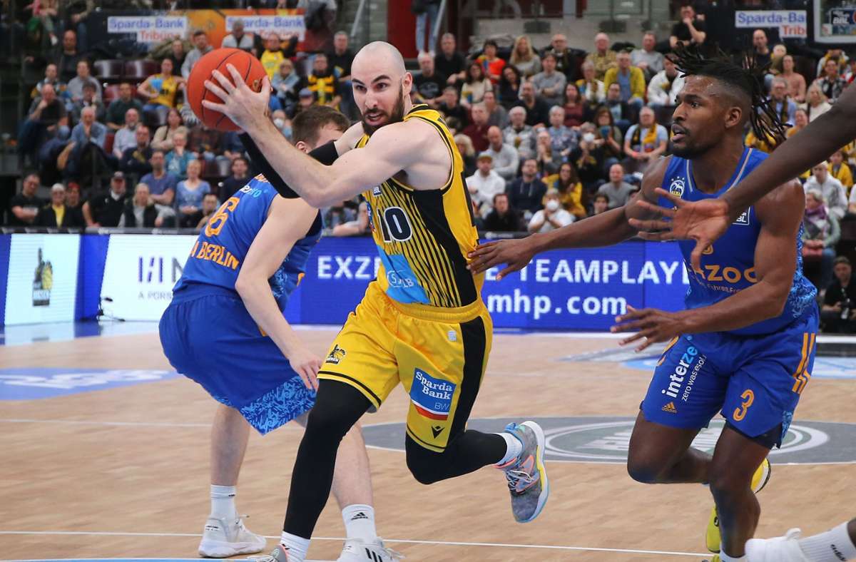 Basketball-Bundesliga: Serie der MHP Riesen Ludwigsburg reißt gegen Alba Berlin