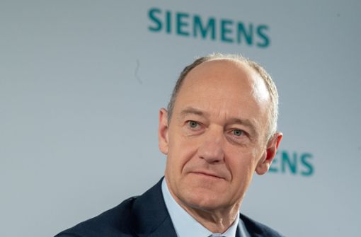 Siemens Chef Roland Busch äußerte sich im „Manager Magazin“ zu seine Konzernstrategie (Archivbild). Foto: dpa/Peter Kneffel