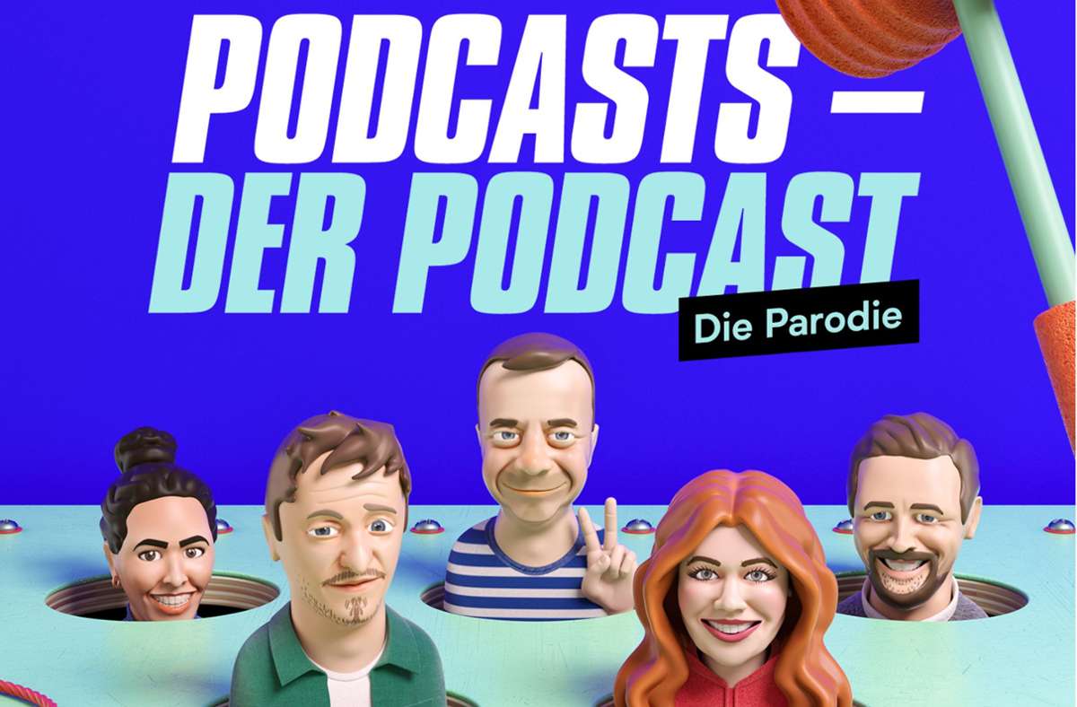 „Podcasts – der Podcast“: Neues Format parodiert „Fest & Flauschig“, „Gemischtes Hack“ und Co.